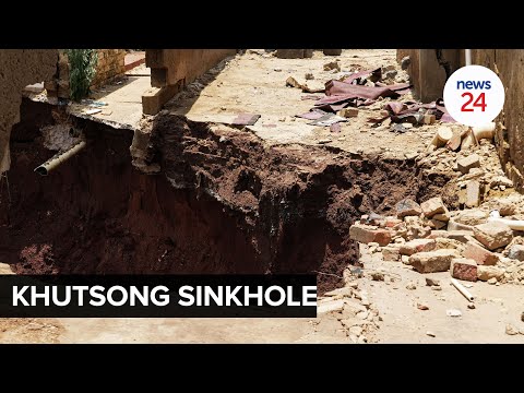 WATCH | Carletonville residents race to salvage belongings as homes get swallowed by sinkholes