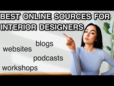 BEST ONLINE SOURCES FOR INTERIOR DESIGNERS | interior design career tips