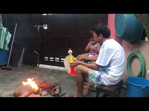 Baby Lara & Lolo Metring Barbecue session for 2021 New Years Eve celebration