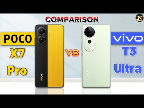 Poco X7 Pro vs vivo T3 Ultra : Which Phone is Best❓😮