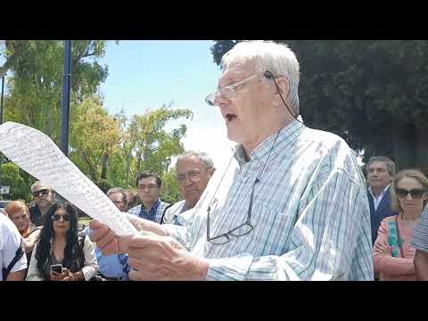 RAMÓN AYALA... Despedida en Cementerio de La Chacarita - Palabtas de Carlos Splausky (9.12.2023)