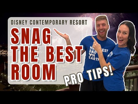 Disney’s Contemporary Resort | Full Room Tour & Pro Room Requests Tips