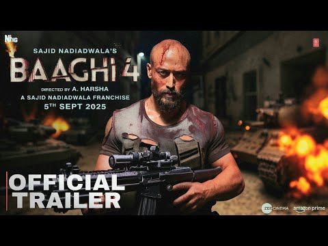 BAAGHI 4 | Official Trailer | Tiger Shroff | Sanjay Dutt | Jimmy Shergill | Megha Akash |