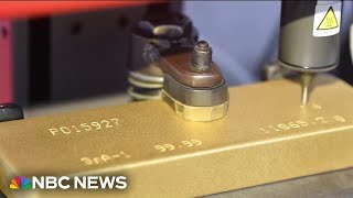 Price of gold reaches record highs on fears around Trump's tariffs