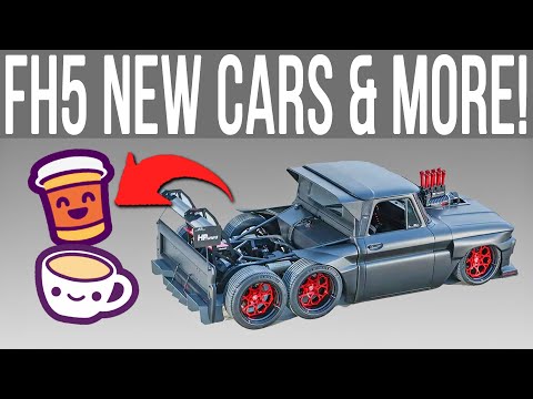 Forza Horizon 5 NEW Cars & "Coffee Shop" LEAKED for UPDATE 36!