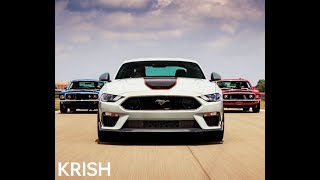 Ford Mustang car 🔥 evolution| WhatsApp status ♥️| #carstatus #krishmusichd #shorts