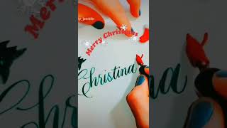 Fancy Christmas Calligraphy