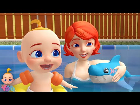 Swimming Song, तैराकी गीत, Nursery Rhyme for Baby and Kids Video