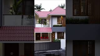 Traditional contemporary home design #keralahomes #veedu #architecture