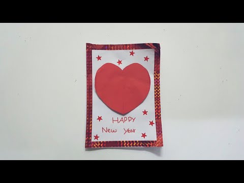 Happy New Year Card 2022 | How to make New Year Card | How to make New Year Greeting Card 2022