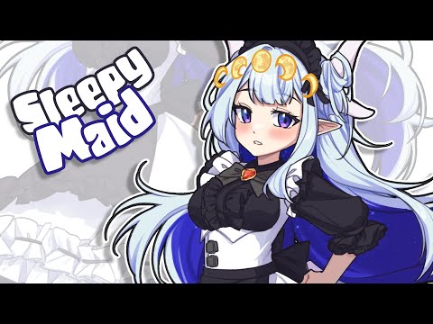 Sleepy Maid【Speedpaint】