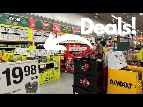 Home Depot Crazy Christmas Tool Deals!