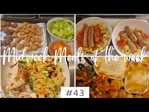 Meals of the week! | Midweek meals for my family | What we eat in a week #43 | What I feed my kids