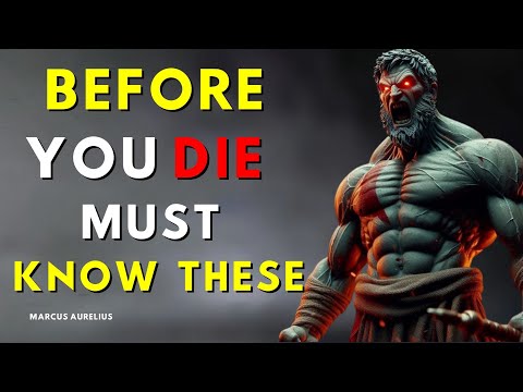 Before You Die Must Know These 7 Stoic Lessons That Will Change Your Life Forever | Stoicism