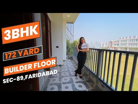 172yard | 3Bhk | builder floor in faridabad | sec89 #floors