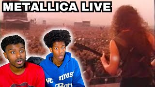 FIRST REACTION -- Metallica - Enter Sandman Live Moscow 1991 HD