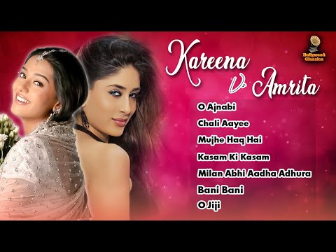 Hits of Kareena & Amrita | Video Jukebox | Weekend Special | Superhit Songs | 90's Hindi Hit Songs