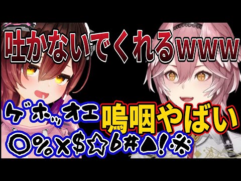 鷹嶺ルイのトマト料理でミオってしまうロボ子さん【ホロライブ/鷹嶺ルイ/ロボ子さん】