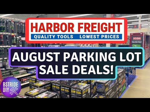 Harbor Freight August Parking Lot Sale, Full Review!