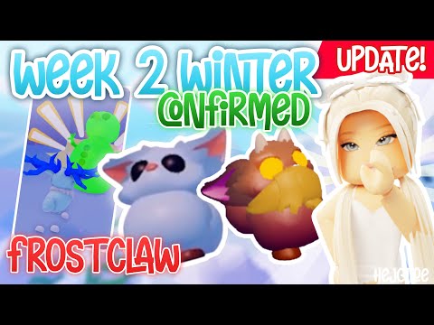 NEW! 😱 WEEK 2 WINTER UPDATE CONFIRMED! ❄️ || Adopt Me Roblox!