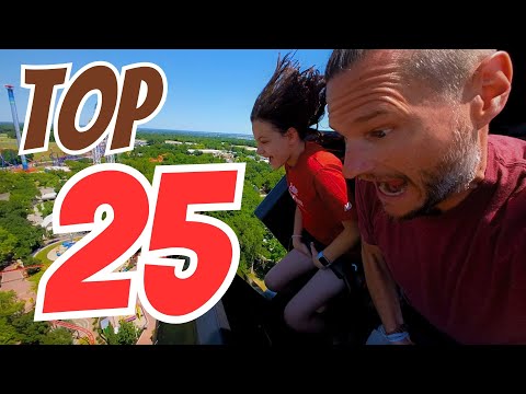 Our Top 25 Roller Coasters (ft. Coaster Studios Cameo)