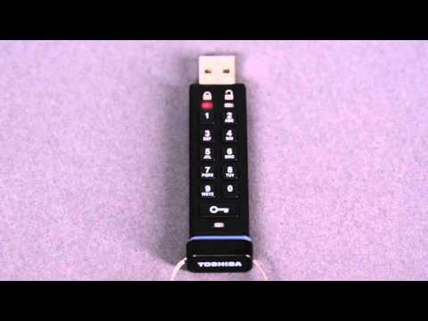 Encrypted USB Flash Drive Reset Pin