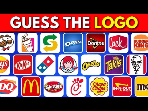 Guess The Food Logo in 2 Seconds | 100 Famous Logos 🍔🍫 Logo Quiz