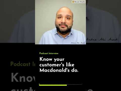 know your customers like Macdonald's. #shorts #marketresearch #customerexperience  #business