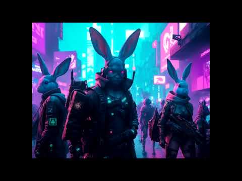 CyberPunk Beats in Action | Sci Fi Vibes  Lofi Bunny