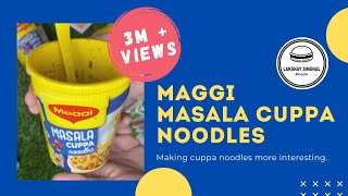 Maggi || Masala Cuppa Noodles 🍝 || Shorts