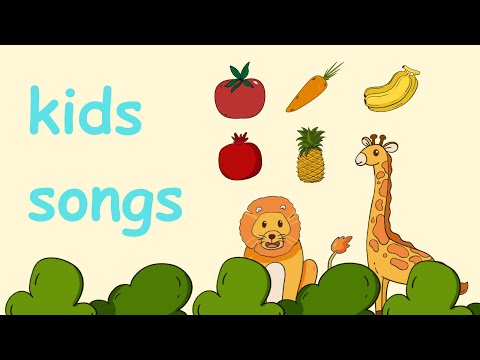 All Kids Songs Learn Animal, color, vegetable & fruit  names #viralvideo #kidssong #kids #rhymes