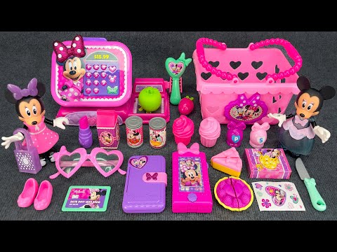 Mickey ASMR🥰Zufriedenstellende Auspacken des Mickey Zahlungsautomaten Set 🛒Beauty Set& Cash Register