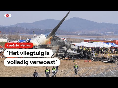 Vliegtuig crasht bij landing in Zuid-Korea, zeker 174 doden