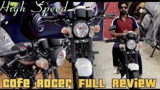 High Speed Cafe Racer Review | Best Bike In World 150 CC #caferacermodificationinpakistan