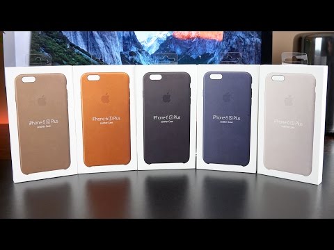 Apple iPhone 6s & 6s Plus Leather Case: Review (All Colors)