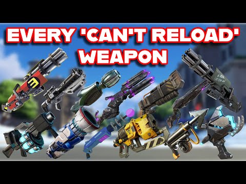 Ranking EVERY Fortnite Weapon that CAN'T RELOAD from WORST to BEST