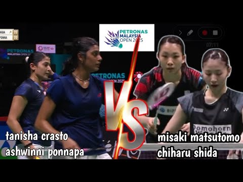 R32 : matsutomo/shida [JPN] VS ponnappa/crasto [IND] | petronas malaysia open 2025