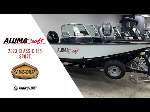 2023 Aluma Craft Classic 165 Sport w/ 60hp Mercury Outboard (sold)