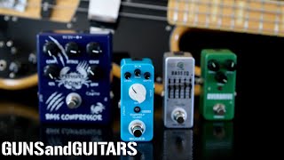 These cheap BASS EFFECTS are actually AWESOME!