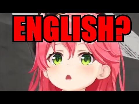 When Someone Talks To Miko In English...【Hololive】