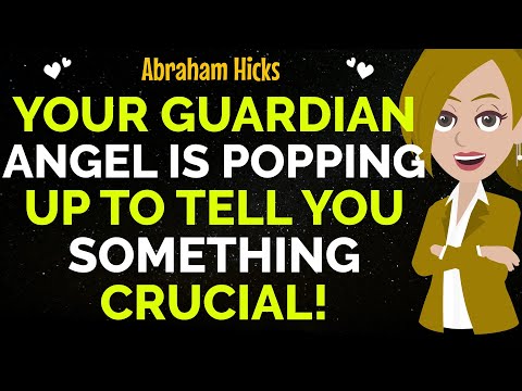 Your Guardian Angel Is Popping Up To Tell You Something Crucial !✨✅Abraham Hicks 2025