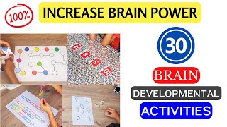 30 Brain gym Activities For Kids | Skill Development Activities (Ages 2 to 10)