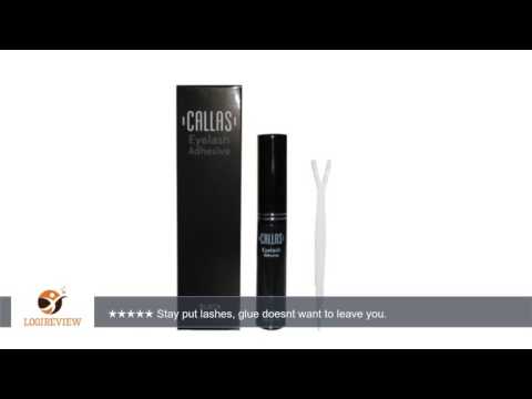 [Korean Cosmetics] Callas Eyelash Adhesive Black (Latex Free) 0.17oz/5ml | Review/Test