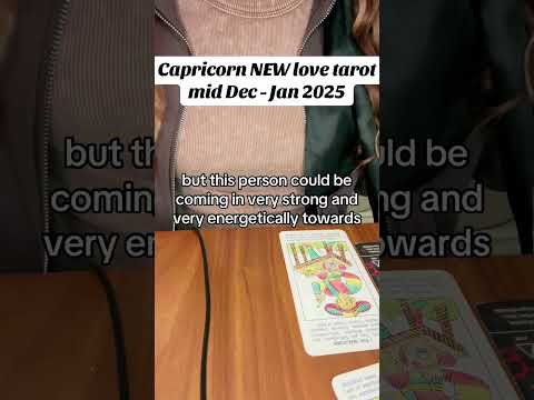 #Capricorn NEW love energy tarot reading. #tarot #newlovetarot