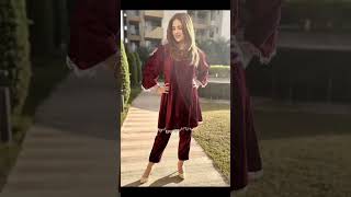 Pakistani velvet suit design #fashion #pakistanisuit #stylish #mordern #design