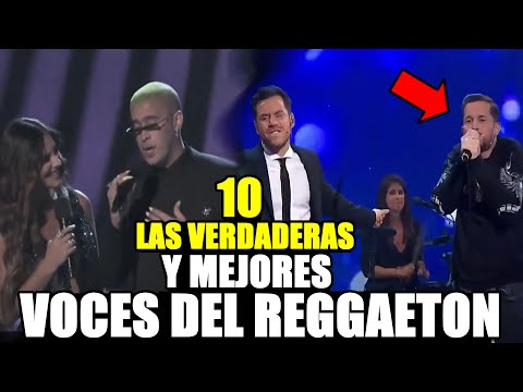 EL VERDADERO TOP 10 DE LAS MEJORES VOCES DEL REGUETON DE TODOS LOS TIEMPOS