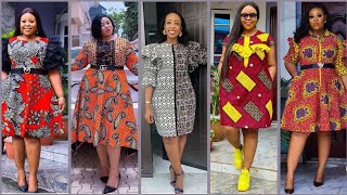 Latest stylish ankara gowns 2024||ankara short gown styles