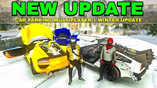 CRAZY NEW UPDATE for Car Parking Multiplayer | New Winter Map | New Cars | Clothes and More