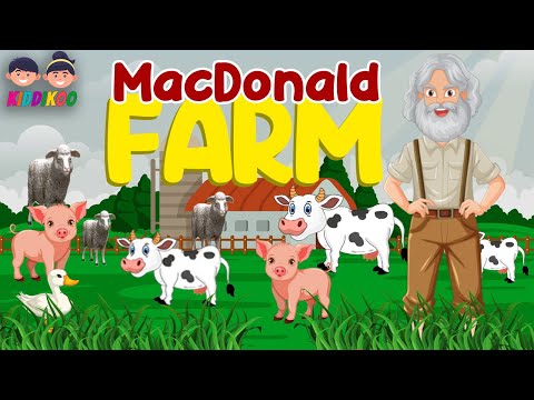 Old MacDonald Had A Farm - Animal Sounds Song For Kids - Baby songs Nursery Rhymes & Kids Songs