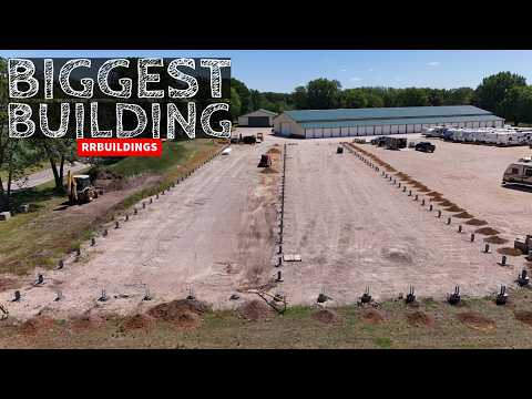 The BIGGEST Building We've Ever Built: Part 2 FOUNDATION